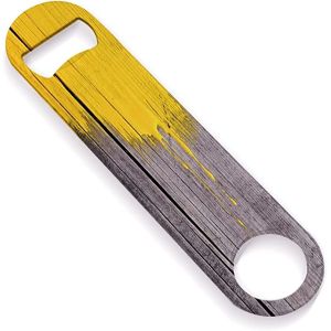 65*12mm Creative Personalised Metal Bottle Opener Custom Stainless Steel Bottle