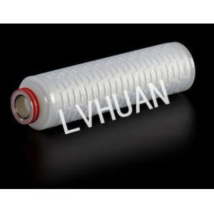 0.2 Micron PTFE Mixer Nylon Pleated Membrane Cartridge Stable Running