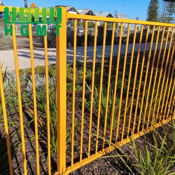 Buy Iso9001 Tubular Steel Fence Garden Picket Top Durable at wholesale prices