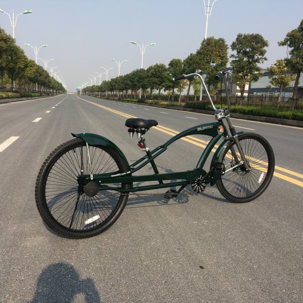 26" Hi-Ten Steel Frame Adult Beach Cruiser Chopper Bike 17KG Gross Weight 3.0