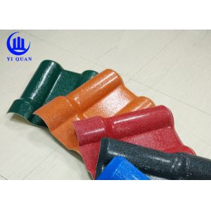 China Waterproof ASA Resin Roof Tile Weather Resistance Roof Sheet on sale