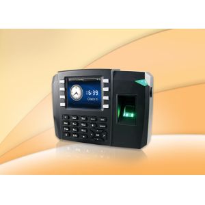 Biometric Time Attendance System Access Control Terminal With Workcode , Anti
