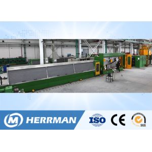 China Copper Rod Drawing Machine with Continuous Annealing and Double Spooler on sale