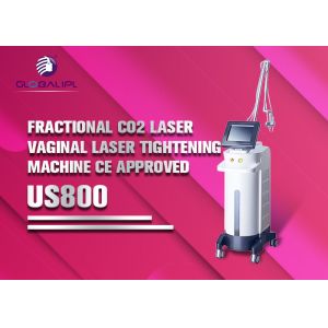 Co2 Laser Scar Removal Machine / Fractional Laser Equipment Painless Reliable