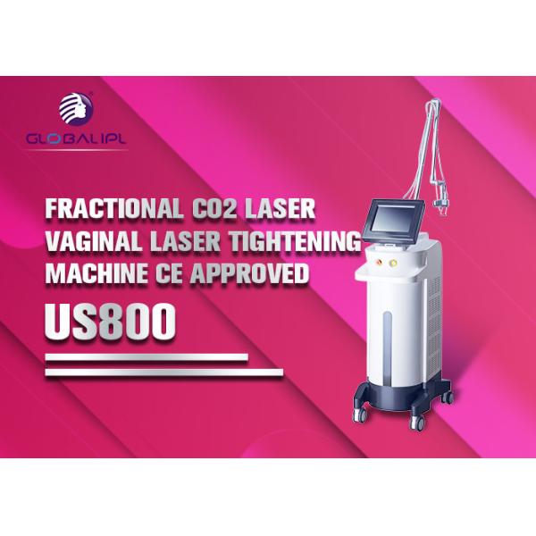 Co2 Laser Scar Removal Machine / Fractional Laser Equipment Painless Reliable