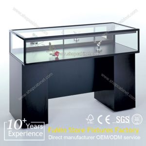 Quality wholesale showcase jewelry display cabinet with led lights for sale