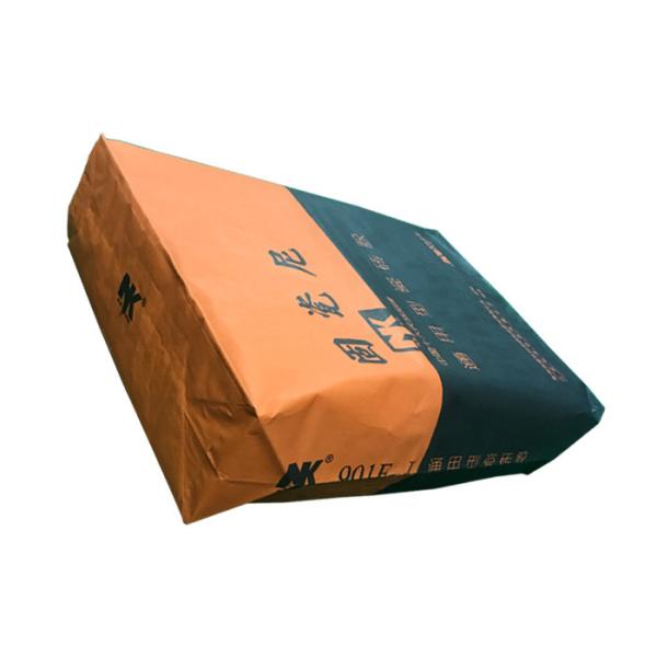Pasted Separate PE Film Valve Paper Sack Packaging Chemical Materials White Or Brown
