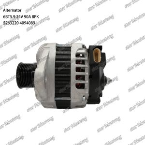 Alternator 6BT5.9 24V 90A 8PK 5263220 4094089