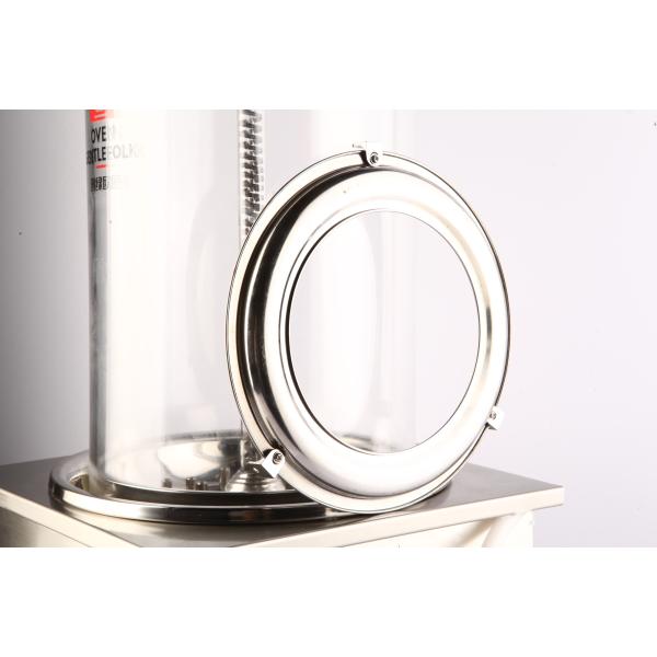 Stainless Steel Transparent Display Electric Vertical Commercial Kebab Barbecue Grill Convenient Moving