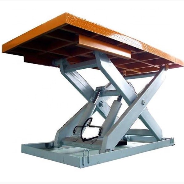 Buy 1550*700mm 500kg Elevated Hydraulic Lift Tables at wholesale prices