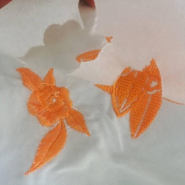 Buy Polyester/Cotton Embroidery Backing Interlining with Easy Tear Away Functionality at wholesale prices