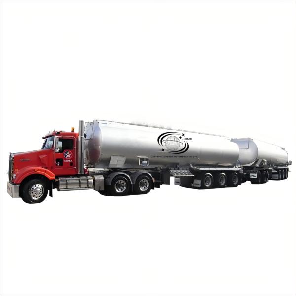 Advanced B-Tank Fuel Tanker Semi Trailer Engineered For Safe Efficient