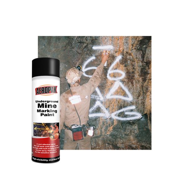 Buy 500ml 350g Non-Flammable Mine Marking Spray Paint with 3 Years Shelf Life for Underground Mine at wholesale prices
