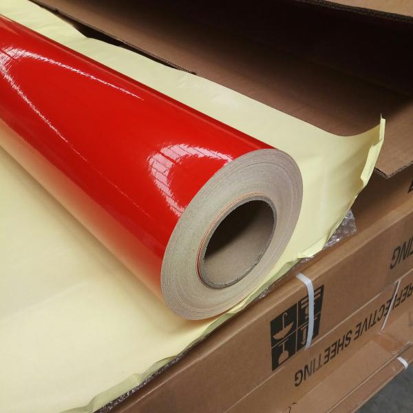 Buy Mylar Reflective Banner Vinyl Film With Permanent Acrylic Adhesive Waterproof at wholesale prices