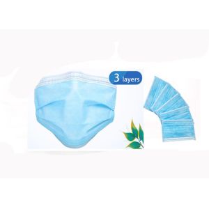 3 Ply Surgical Hospital Doctors Mouth Mask Anti Dust Anti Virus Coronavirus