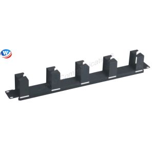 Quality 19inch With 5PCS Metal Rings 1U Cable Management for sale