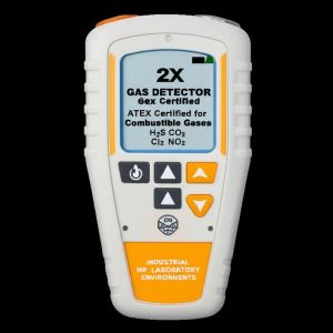 ATEX Certified Portable Gas Detector for H2S CO SO2 Cl2 NO2 with IP67 Protection