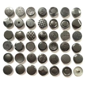 Quality wholesale 17MM zinc alloy snap button cap gun metal button for sale