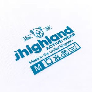 Heat Transfer DTF Label Custom T-Shirt Neck Label Design Logo Name Tag Iron on