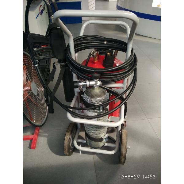 Buy Fire Fighting Trolley Water Mist Extinguisher Stainless Steel Casing at wholesale prices