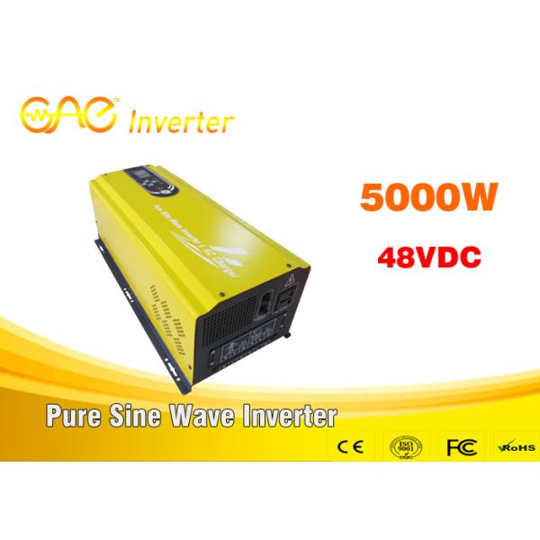 Quality Low frequency pure sine wave off grid solar inverter solar power 48 volt dc to 220 volt 50hz ac inverter 5000w for sale