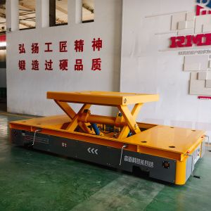 Heavy Load 5 Tons Hydraulic Lifting Omni-directional Mold Battery Transfer Cart