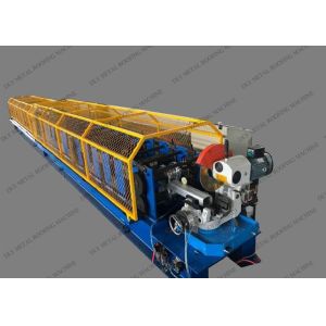 50HZ Gutter Cold Roll Forming Machine 5500w Tube Profiling Equipment