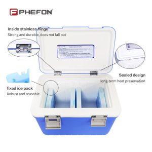 18Ltr Medical Cool Box PP Portable Cooler For Medication