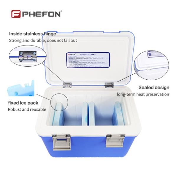 Buy 18Ltr Medical Cool Box PP Portable Cooler For Medication at wholesale prices