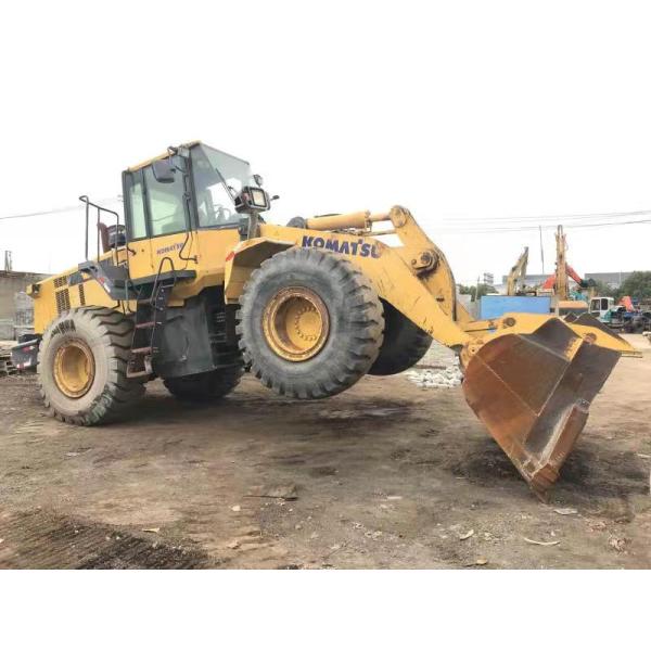 Komatsu WA380 - 6 Hydraulic Second Hand Wheel Loaders Working Weight 17610KG