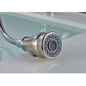 ROVATE Pull Down Nickel Brushed Kitchen Faucets Water Filter Compact Size