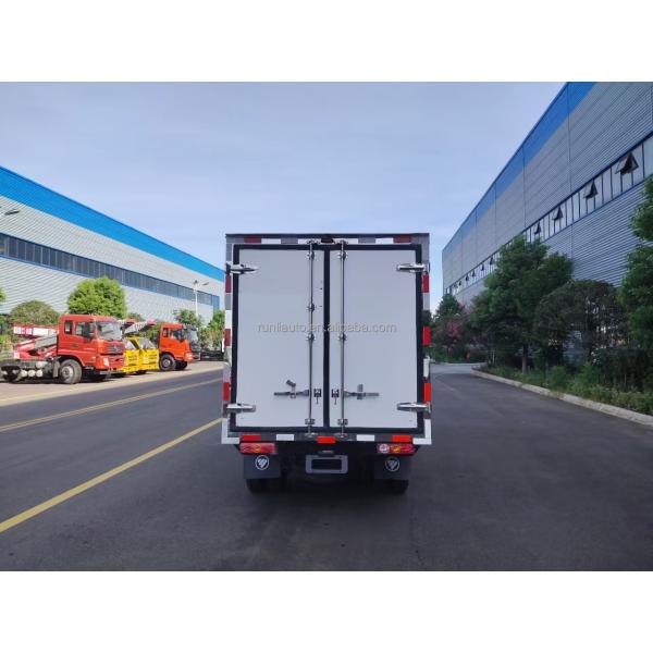Factory Promotion Foton XiangLing M1 2Ton 3Ton Freezer Food Meat Transport Container Refrigerated Box Truck Refrigerator Truck
