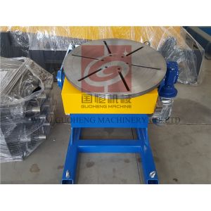 120degree 300KG Rotary Welding Positioner Turntable Table With Foot Pedal