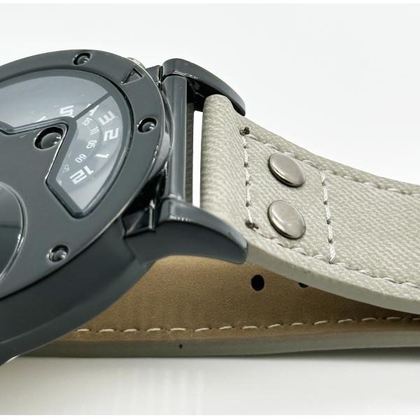 Durable Denim Quartz Wrist Watch Custom Logo With Secure Hook Buckle