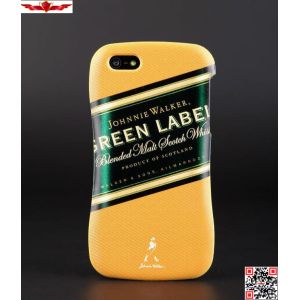 Newest 3D Printing Johnnie Walker Zinc Alloy Bumper With PC Cover Cases For