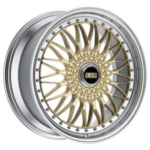 BBS Super Rs 3 Piece Rims Filigree Cross Spokes