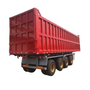 4 AXLES Tipper Semi Trailer Maximum Load 50ton