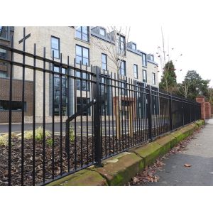 Australian Standard Pressed Spear Top Security Picket Garrison Steel Tubular