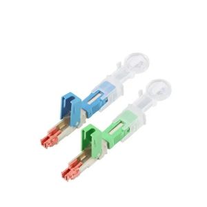 FTTH Fast SC APC Fiber Optic Quick Wire Connector SC UPC Connector Length 50mm