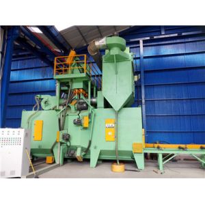 Cleaning Width 1500mm Steel Shot Blasting Machine Deflashing Peening Burnishing