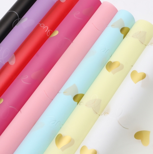 Xinlian flower wrapping paper, Hansu paper, waterproof diy gift, bouquet, flower shop, flower wrapping paper, flower art