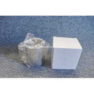 Eco Friendly 400ml Stainless Steel reusable coffee tumbler With Handle