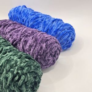 Quality Various Sizes &amp; Shapes Fuzzy Chenille Yarn for Weaving for sale