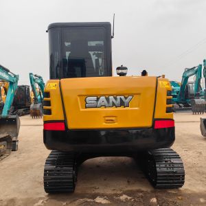 95% New Used SANY Excaavtors SY55C 5 Ton Mini Hydraulic Crawler Digger
