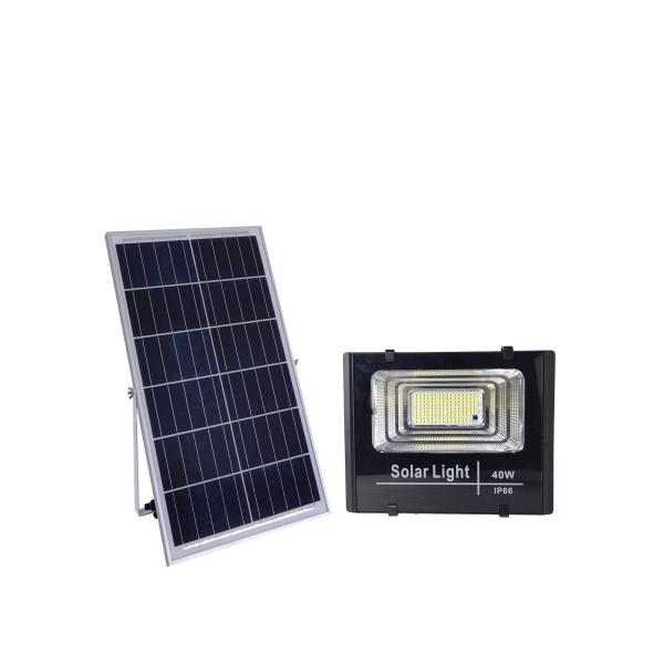 Buy High Brightness SMD2835 Solar LED Flood Light 40W Energy Saving Aluminum Body at wholesale prices
