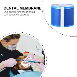 Glass I Medical Dental Barrier Film 4" * 6" * 1200 Sheets Dental Health
