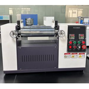 Quality Long Service Life Rubber Mixing Machine with Mirror Polished Chrome Rollers and Collision Emergency Stop for sale