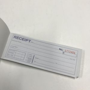 Customizable Receipt Books Sales Books with Company Logo Including Company