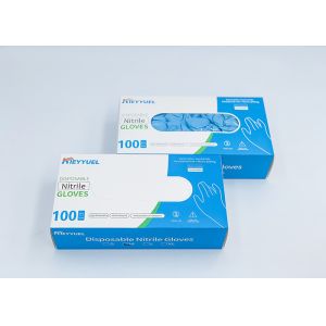 Biodegradable disposable nitrile gloves / Effectively block bacteria