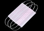 Customized Disposable Medical Face Mask Dust Protective With Elastic Earloop